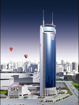 西安首家拥有停机坪的五星级酒店开业